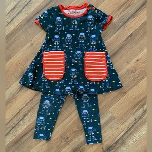 Piccolina Dress and Leggings size 3T